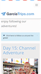 Mobile Screenshot of garciatrips.com